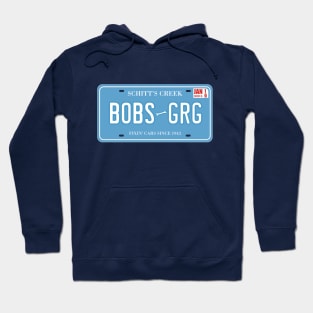 Bob's Garage License Plate Hoodie